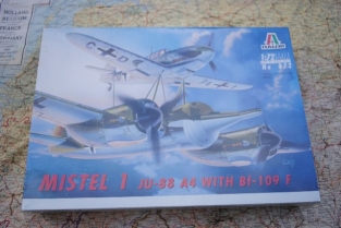 Italeri 072  MISTEL 1 Ju-88 A4 with Bf-109F